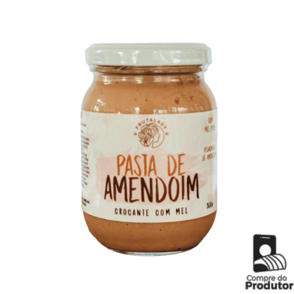 Pasta de Amendoim Crocante com Mel 300g